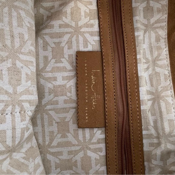 India Hicks EDWINA Hobo/Saddle Bag in Suede - Picture 6 of 13